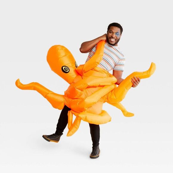 Adult Inflatable Octopus Halloween Costume One Size - Hyde & EEK! Boutique - Picture 1 of 3